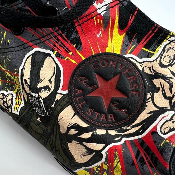 Converse Chuck Taylor High Tops DC Comics The Dark Knight Rises Bane Size 11 - Picture 7 of 9